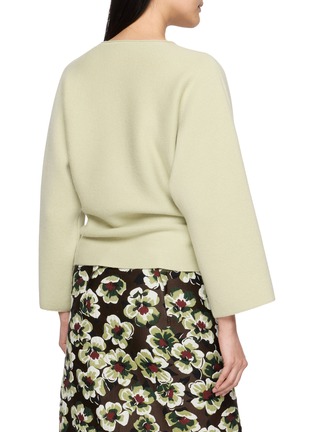 背面 - 点击放大 - MS MIN - Round Neck Knit Sweater