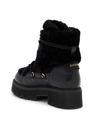 - BOGNER SHOES - TURIN 系带徽标厚底靴
