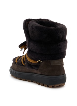  - BOGNER SHOES - CHAMONIX S 10 E 绒面皮拼接雪山靴