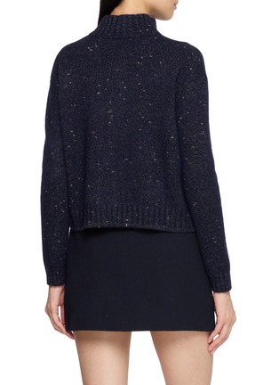 背面 - 点击放大 - JOVENS - Ribbed Mock Neck Pankou Knit Cardigan