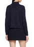 背面 - 点击放大 - JOVENS - Ribbed Mock Neck Pankou Knit Cardigan
