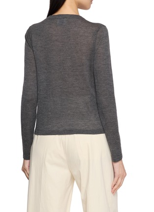 背面 - 点击放大 - JOVENS - Ribbed Long Sleeve Knit Top
