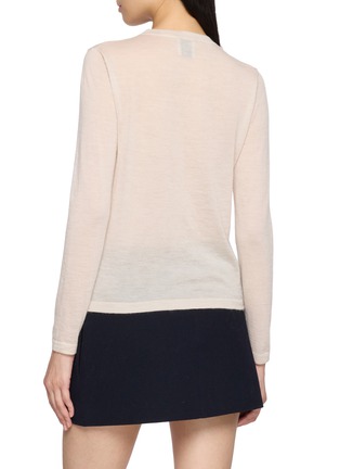 背面 - 点击放大 - JOVENS - Ribbed Long Sleeve Knit Top