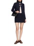 模特儿示范图 - 点击放大 - JOVENS - Ribbed Long Sleeve Knit Top
