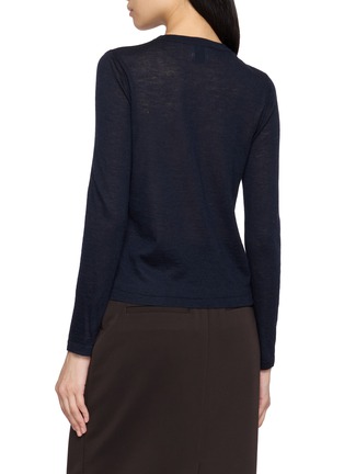 背面 - 点击放大 - JOVENS - Ribbed Long Sleeve Knit Top
