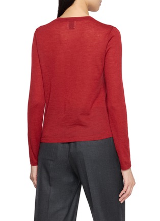 背面 - 点击放大 - JOVENS - Ribbed Long Sleeve Knit Top