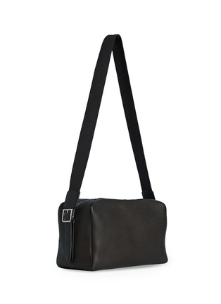 模特儿示范图 - 点击放大 - THE ROW - Jerome Leather Shoulder Bag