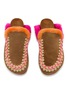细节 - 点击放大 - MOU - Winter Bio Overstitch Suede Mules
