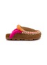 首图 - 点击放大 - MOU - Winter Bio Overstitch Suede Mules