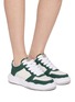 模特儿示范图 - 点击放大 - MIHARA YASUHIRO - WAYNE OG Sole Suede Women's Sneakers