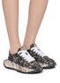 模特儿示范图 - 点击放大 - MIHARA YASUHIRO - LARRY/SPUTTERING Women's Sneakers