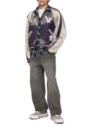 模特儿示范图 - 点击放大 - MIHARA YASUHIRO - Sun Faded Sukajan Jacket