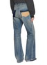 背面 - 点击放大 - MIHARA YASUHIRO - Label Detail Flared Light Wash Jeans