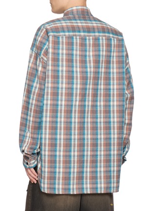 背面 - 点击放大 - MIHARA YASUHIRO - Bird Embroidered Check Shirt