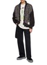 模特儿示范图 - 点击放大 - MIHARA YASUHIRO - Layered Knit Cardigan