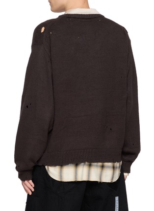 背面 - 点击放大 - MIHARA YASUHIRO - Triple Layered Collared Sweater