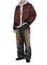 模特儿示范图 - 点击放大 - MIHARA YASUHIRO - Price Sticker Sweat Hoodie