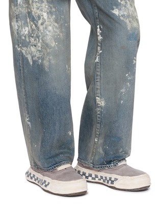 模特儿示范图 - 点击放大 - MIHARA YASUHIRO - BAKER 26 Graffiti Sole Men's Sneakers