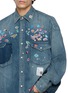  - MIHARA YASUHIRO - Sticker Denim Shirt