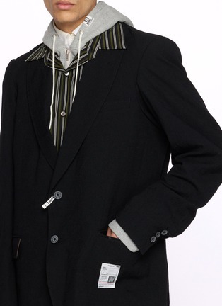  - MIHARA YASUHIRO - Three Layered Single Breasted Blazer