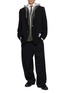 模特儿示范图 - 点击放大 - MIHARA YASUHIRO - Three Layered Single Breasted Blazer