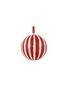 首图 –点击放大 - STUDIO THIE - Striped Papier Mache Bauble Ornament