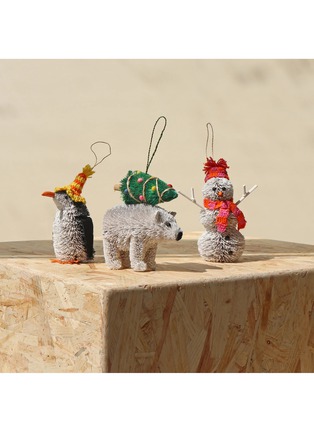 细节 –点击放大 - STUDIO THIE - Bristle Snowman Ornament