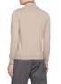 背面 - 点击放大 - EQUIL - Layered Quarter Zip Collar Sweater