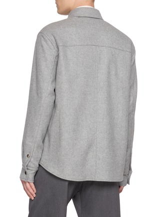背面 - 点击放大 - EQUIL - Ribbed Knit Hooded Vest