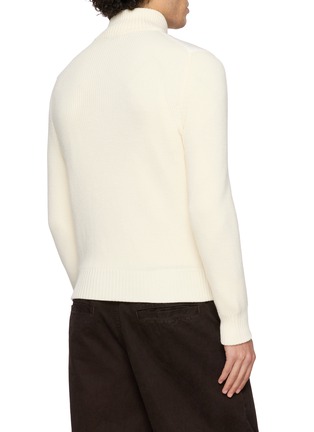 背面 - 点击放大 - EQUIL - Padded Knit-Sleeve Zip-Up Jacket