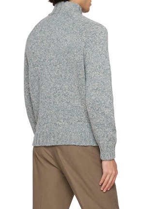 背面 - 点击放大 - EQUIL - Marled Half-Zip Knit Sweater