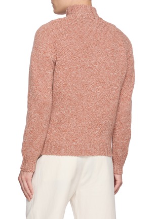 背面 - 点击放大 - EQUIL - Quarter Zip Marled Wool Sweater
