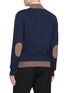背面 - 点击放大 - EQUIL - Contrast Trim Zip Up Knit Cardigan