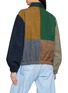 背面 - 点击放大 - E.L.V. DENIM - Kara Patchwork Bomber Jacket