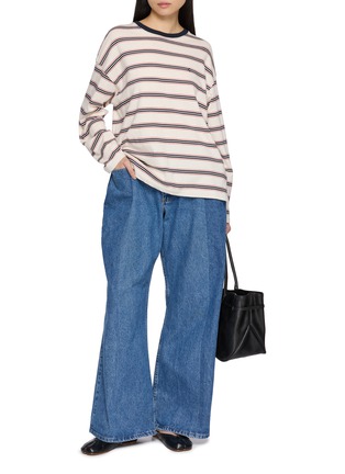 模特儿示范图 - 点击放大 - E.L.V. DENIM - Talbot Elastic Waist Denim Jeans
