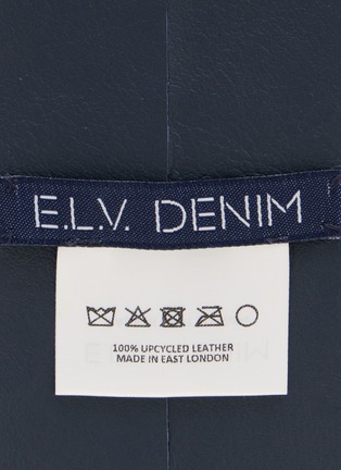 细节 - 点击放大 - E.L.V. DENIM - Leather Tie