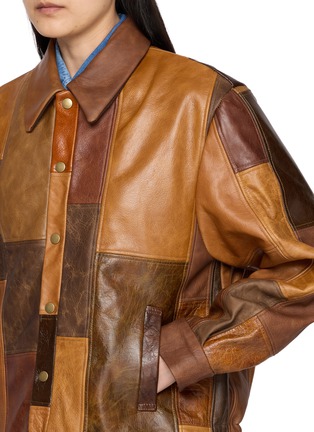  - E.L.V. DENIM - Bailey Patchwork Bomber Jacket