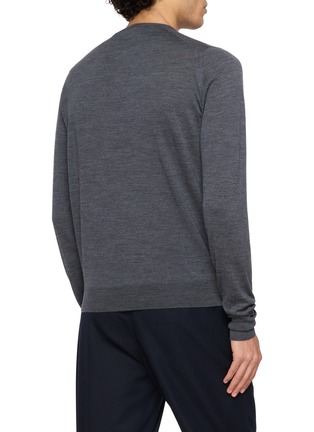 背面 - 点击放大 - JOHN SMEDLEY - Easy Fit Merino Wool Crewneck Sweater