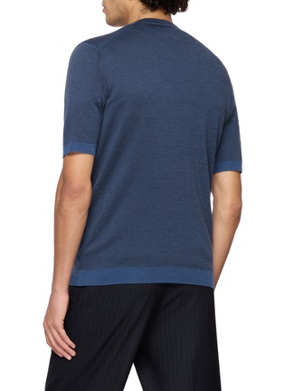 背面 - 点击放大 - JOHN SMEDLEY - Standard Fit Merino Wool T-Shirt