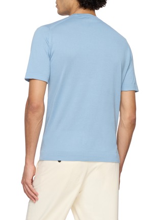 背面 - 点击放大 - JOHN SMEDLEY - Standard Fit Sea Island Cotton T-Shirt