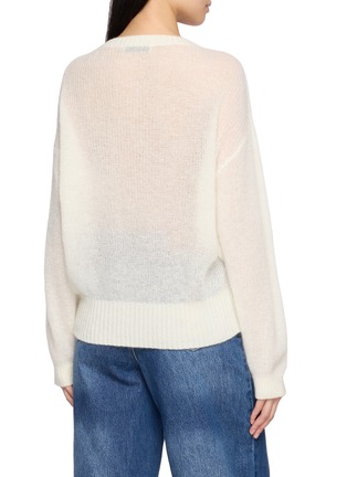 背面 - 点击放大 - LAOWLA - Appliqué Knit Sweater
