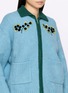  - LAOWLA - Embroidered Floral Knit Jacket