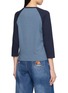背面 - 点击放大 - LAOWLA - Band Embroidered Raglan Top