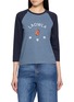 首图 - 点击放大 - LAOWLA - Band Embroidered Raglan Top