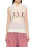 首图 - 点击放大 - LAOWLA - Appliqué Knit Sweater Vest
