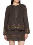 首图 - 点击放大 - LAOWLA - Coffee Tree Embroidered Blazer Jacket
