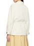 背面 - 点击放大 - LAOWLA - Drawstring Waist Embroidered Button Short Coat