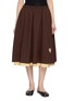 首图 - 点击放大 - LAOWLA - Embroidered Reversible Midi Skirt