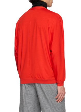 背面 - 点击放大 - GOOD PEOPLE GOOD STITCHING GOOD PRODUCT - Deep V Neck Knit Sweater