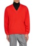 首图 - 点击放大 - GOOD PEOPLE GOOD STITCHING GOOD PRODUCT - Deep V Neck Knit Sweater